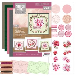 (STDOOC10040)Stitch and do on Colour 40 - Floral Elegance