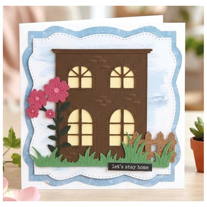 (BBD10103)Dies - Berries Beauties - Cute Animals - House Front