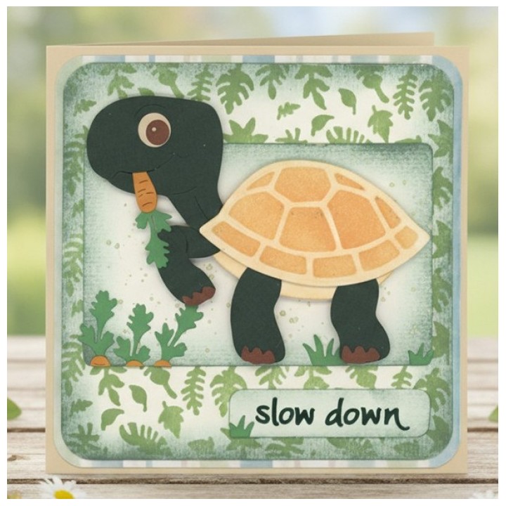 (BBD10104)Dies - Berries Beauties - Cute Animals - Turtle