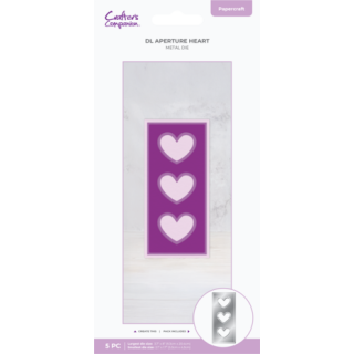 (CC-MD-DAHE)Crafter's Companion DL Aperture Metal Die Heart