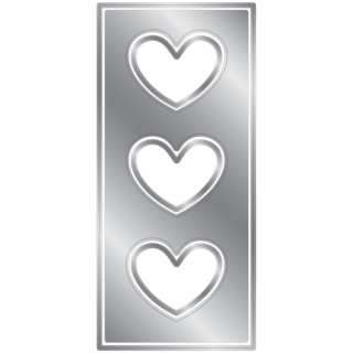 (CC-MD-DAHE)Crafter's Companion DL Aperture Metal Die Heart