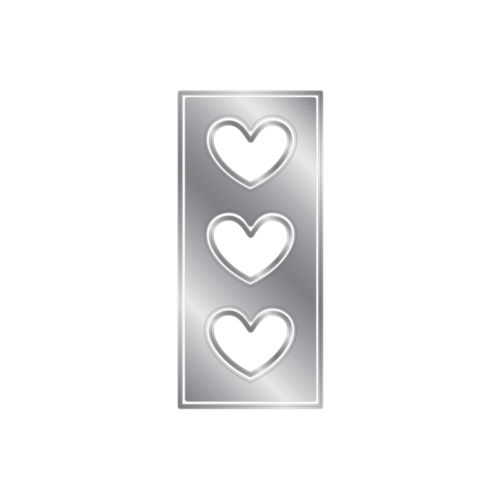 (CC-MD-DAHE)Crafter's Companion DL Aperture Metal Die Heart