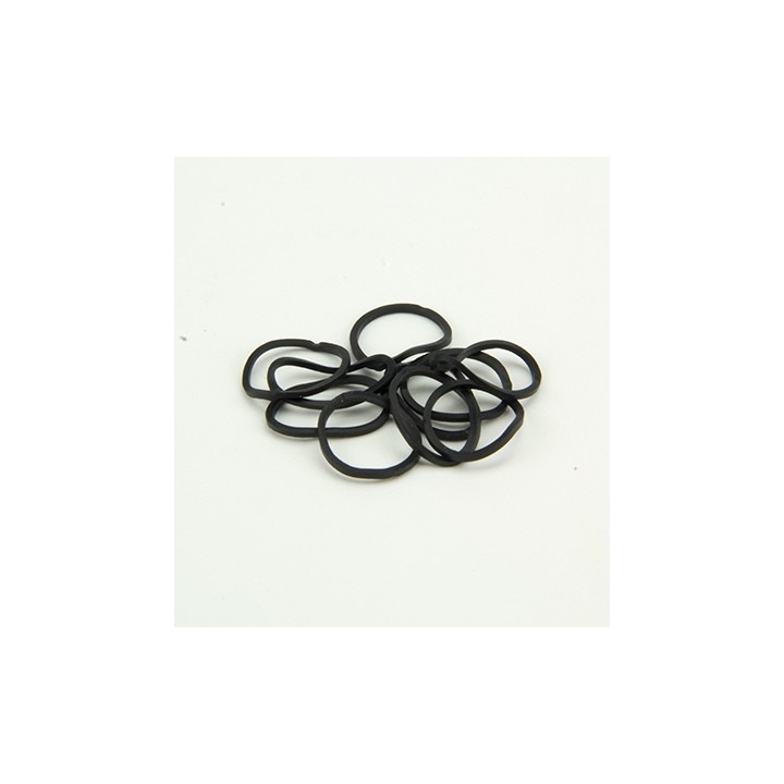 (6200/0804)Band It 600 rubberbands black