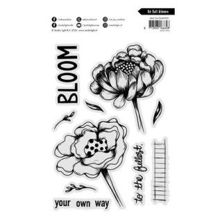 (ABM-26-STAMP939)Studio light Stamp In Full Bloom Art by Marlene n° 939