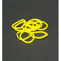 (6200/0805)Band It 600 rubberbands yellow