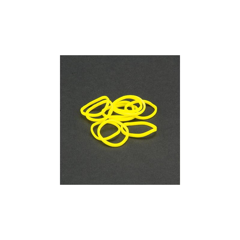 (6200/0805)Band It 600 elastiekjes yellow