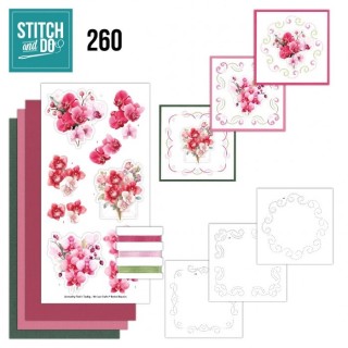 (STDO260)Stitch and Do 260 - Berries Beauties - Floral Elegance