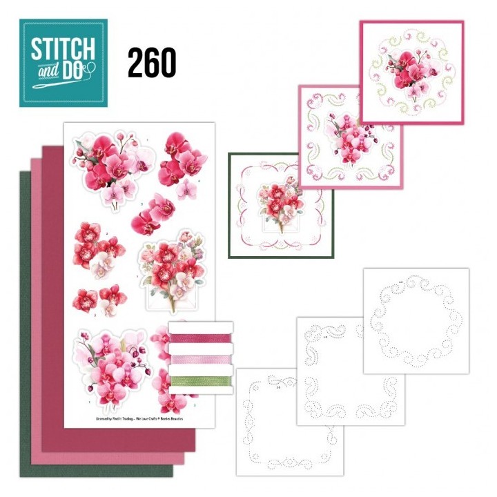 (STDO260)Stitch and Do 260 - Berries Beauties - Floral Elegance