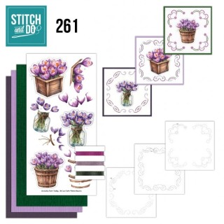 (STDO261)Stitch and Do 261 - Berries Beeauties - First Blossoms