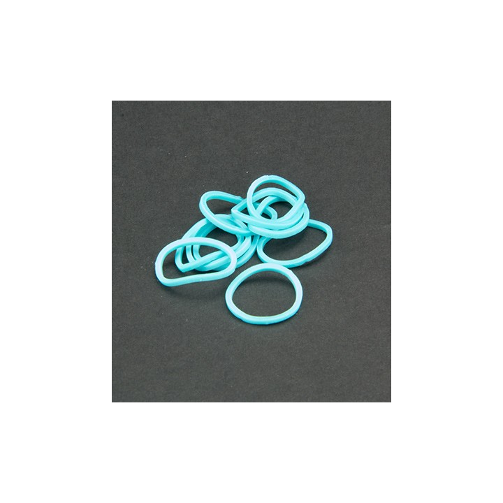 (6200/0806)Band It 600 elastiekjes turquoise