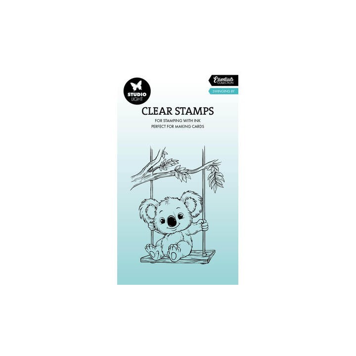 (SL-ES-STAMP946)Studio light Stamp Swinging By, Koala Essentials n° 946