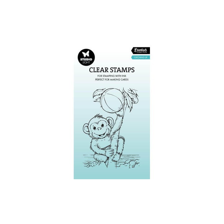 (SL-ES-STAMP947)Studio light Stamp Catching Up, Monkey Essentials n° 947