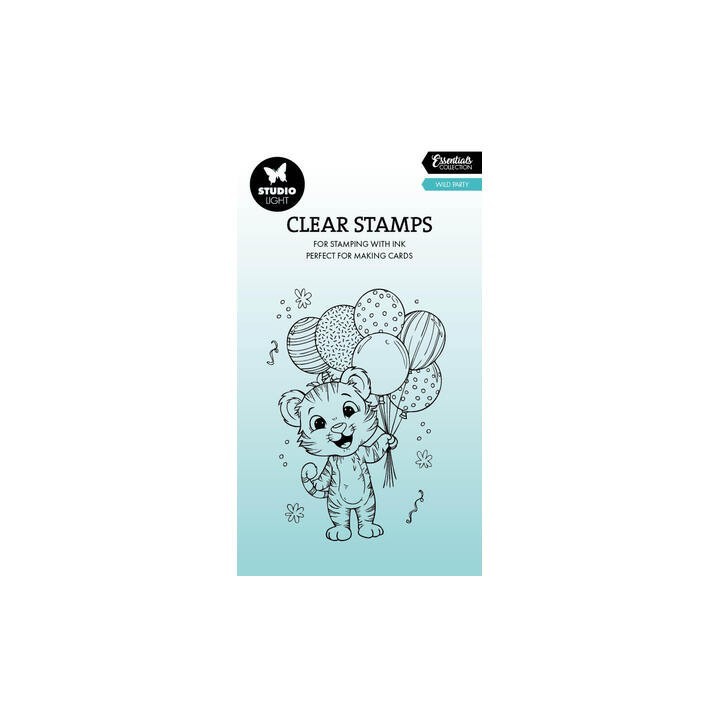 (SL-ES-STAMP949)Studio light Stamp Wild Party, Tiger Essentials n° 949