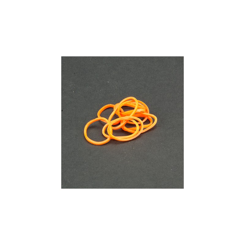 (6200/0808)Band It 600 rubberbands orange