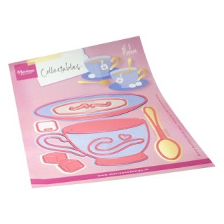 (COL1586)Collectables Tasse et soucoupe by Marleen