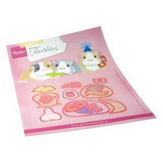 (COL1589)Collectables Cochon d'Inde d'Eline