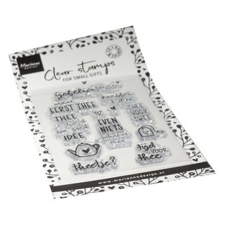 (CS1191)Clear stamp Thé pour deux