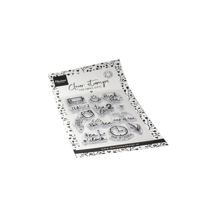 (CS1192)Clear stamp L'heure du thé