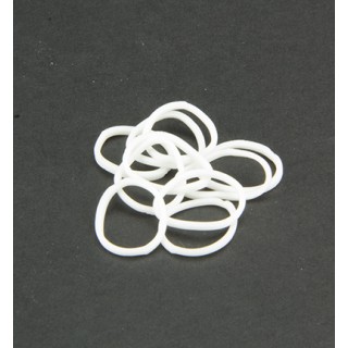(6200/0810)Band-it - sachet élastiques 600 pièces white
