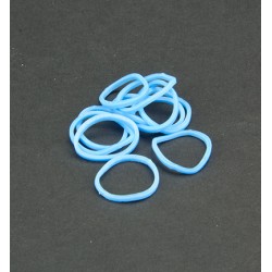 (6200/0811)Band-it - sachet élastiques 600 pièces light blue