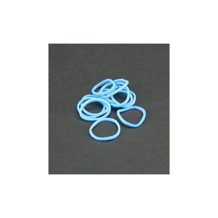 (6200/0811)Band It 600 elastiekjes light blue