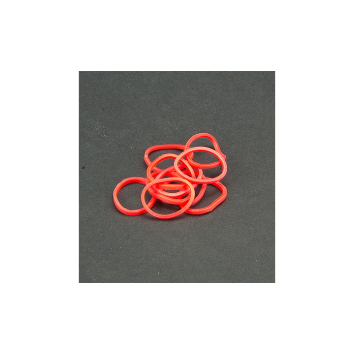 (6200/0812)Band It 600 Gummibänder red