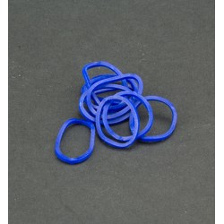 (6200/0813)Band It 600 rubberbands dark blue