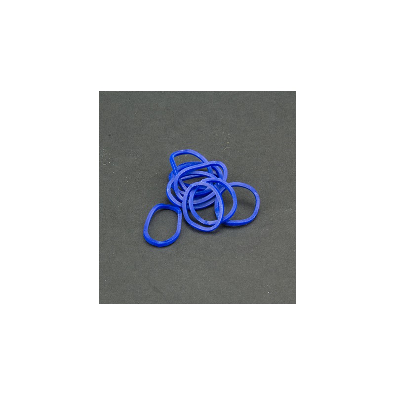 (6200/0813)Band-it - sachet élastiques 600 pièces dark blue
