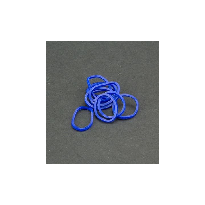 (6200/0813)Band-it - sachet élastiques 600 pièces dark blue