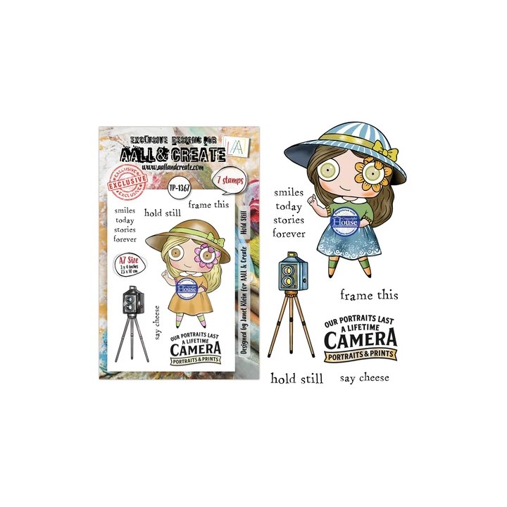 (AALL-TP-1367)Through the Lens A7 Stamp Sets Hold Still by Janet Klein