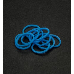 (6200/0850)Band-it - sachet élastiques 600 pièces Neon Blue