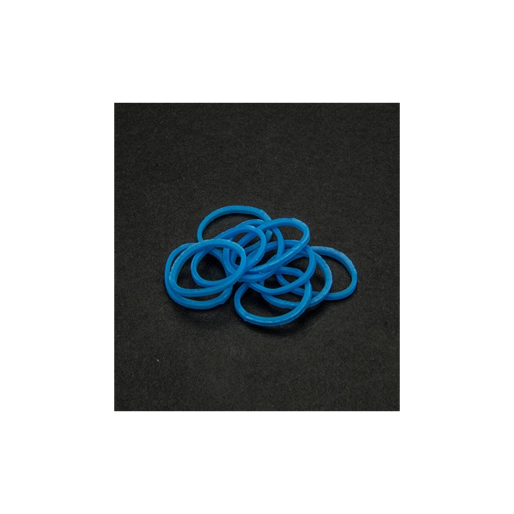 (6200/0850)Band-it - sachet élastiques 600 pièces Neon Blue