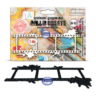 (AALL-DI-117)Through the Lens Die-Cutting Die Set Striped Splash by Autour de Mwa & Co
