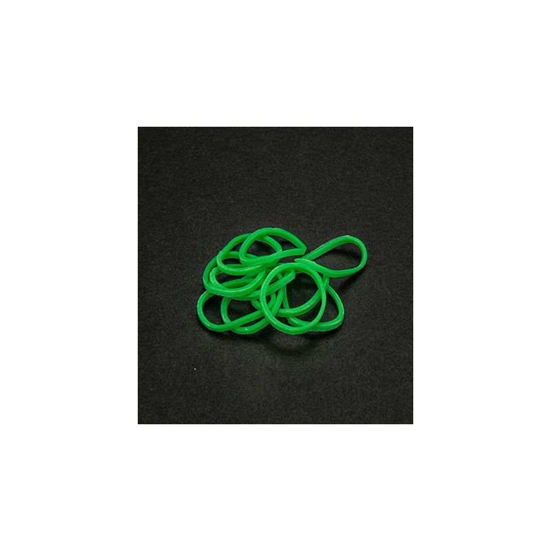 (6200/0851)Band It 600 rubberbands Neon Green