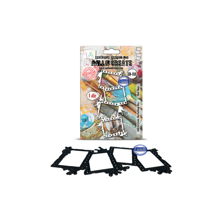 (AALL-DI-118)Through the Lens Die-Cutting Die Set Reel Haze by Autour de Mwa & Co