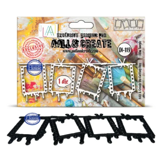 (AALL-DI-119)Through the Lens Die-Cutting Die Set Film Tangle by Autour de Mwa & Co