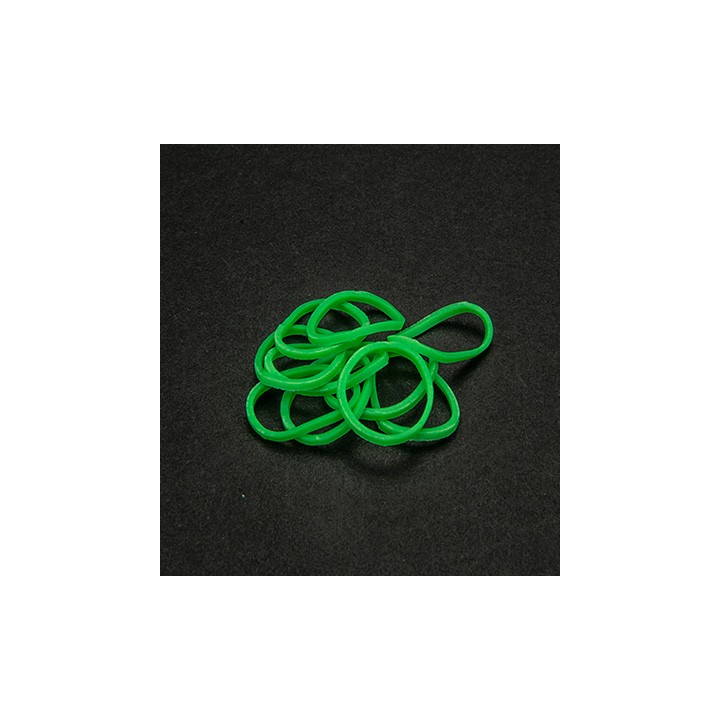(6200/0851)Band-it - sachet élastiques 600 pièces Neon Green