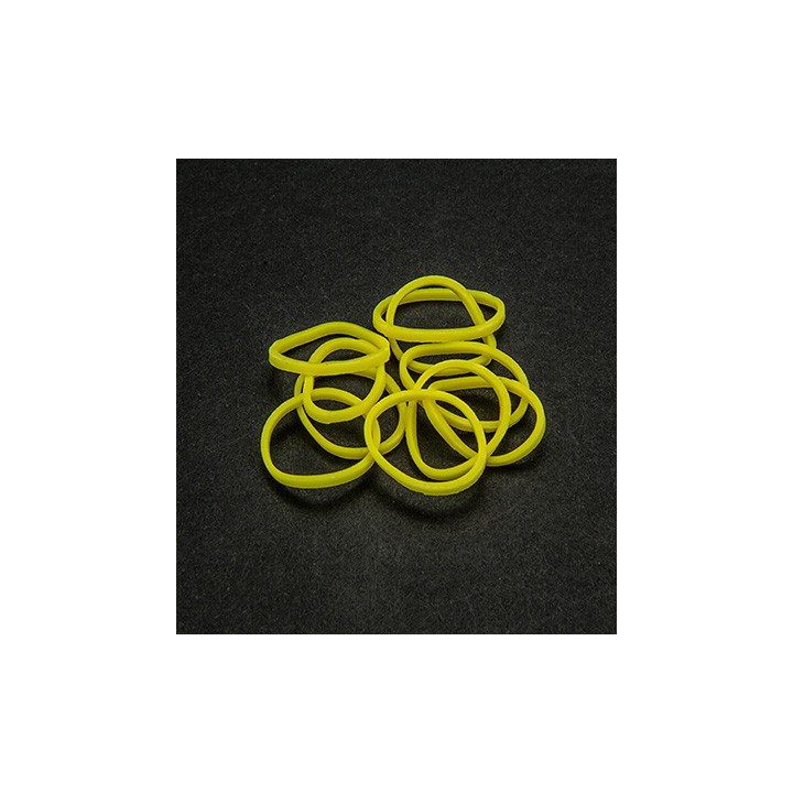 (6200/0852)Band It 600 elastiekjes Neon Yellow