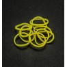 (6200/0852)Band-it - sachet élastiques 600 pièces Neon Yellow