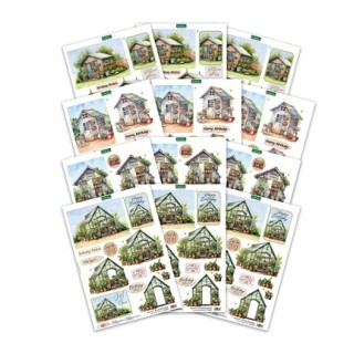 (11-DCDGCH12)Katy Sue Designs Pack avantage decoupages - Gardener's Choice
