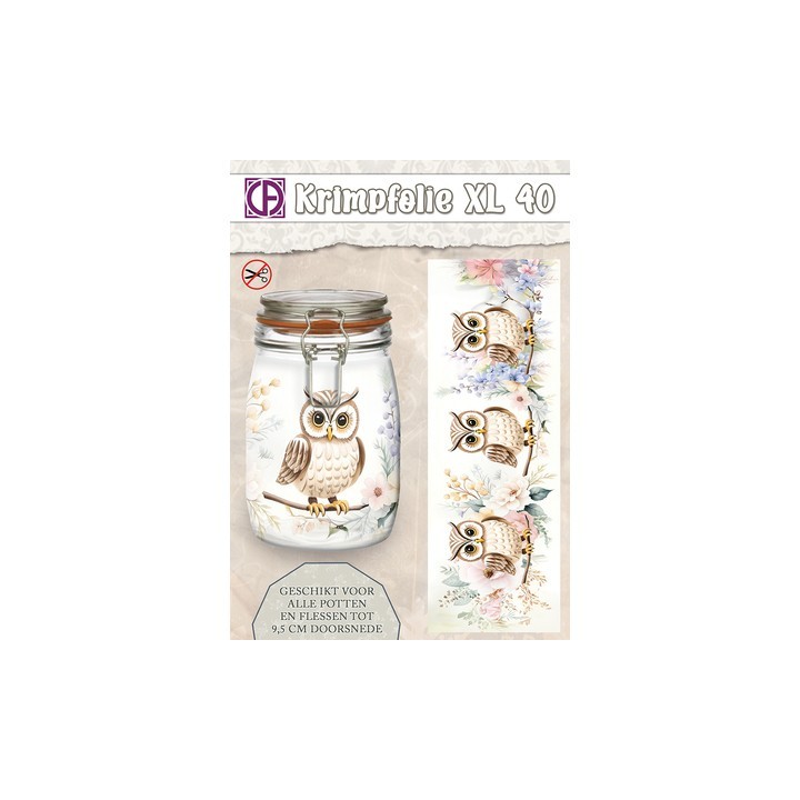 (KBS-040)Creatief Art Krimpfolie XL40
