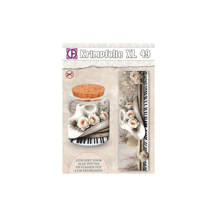 (KBS-049)Creatief Art Krimpfolie XL49