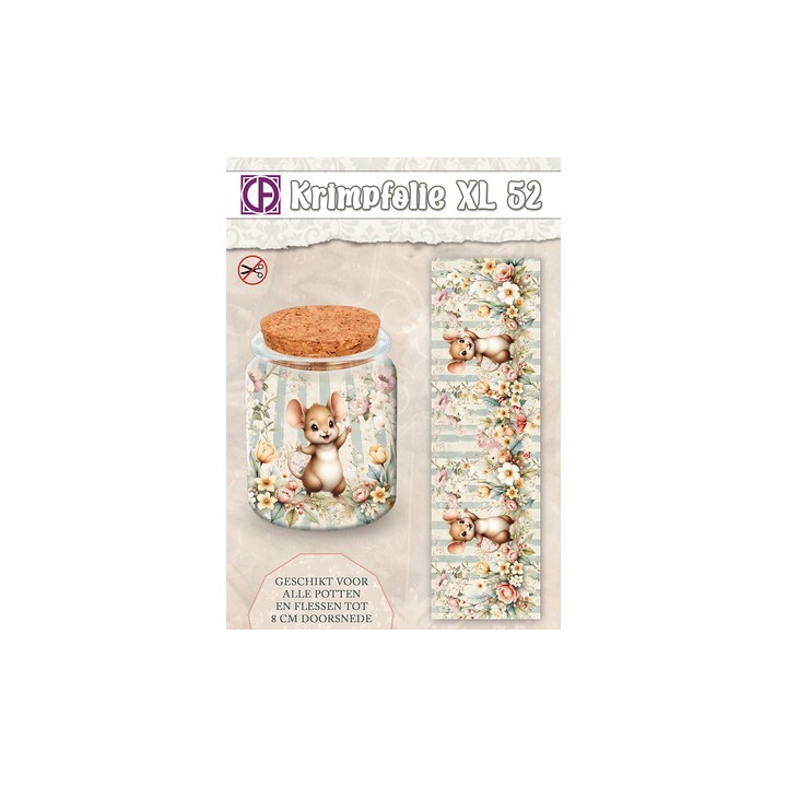 (KBS-052)Creatief Art Krimpfolie XL52