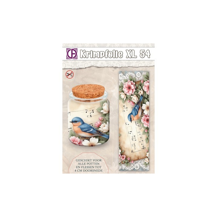 (KBS-054)Creatief Art Krimpfolie XL54