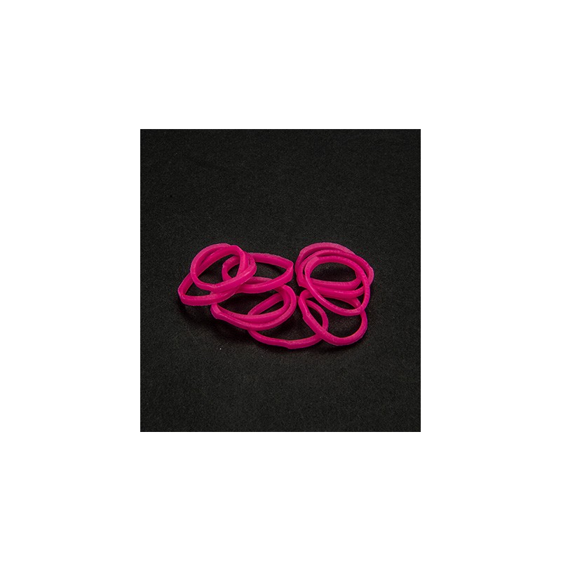 (6200/0855)Band-it - sachet élastiques 600 pièces Neon pink