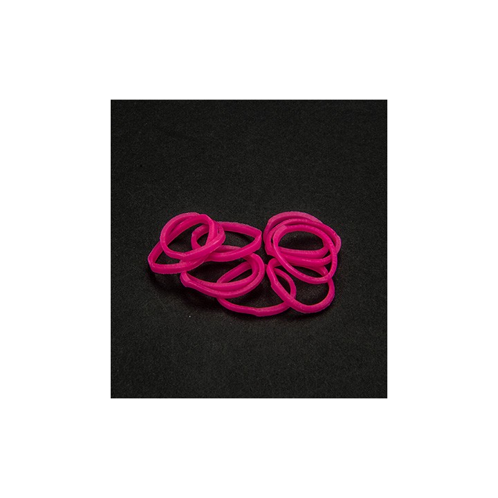 (6200/0855)Band It 600 elastiekjes Neon pink