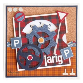 (LR0962)Creatables Steering wheel