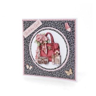 (12-DCE021RC)Katy Sue Designs  Embellissements - Rose Couture