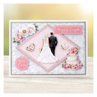 (12-DCE022WD)Katy Sue Designs Embellissements de mariage - Forever & Always