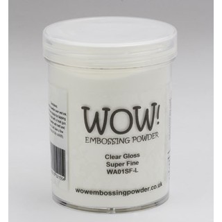 (WA01SFL)WOW Embossing Powder Clear Gloss super fine 160ml